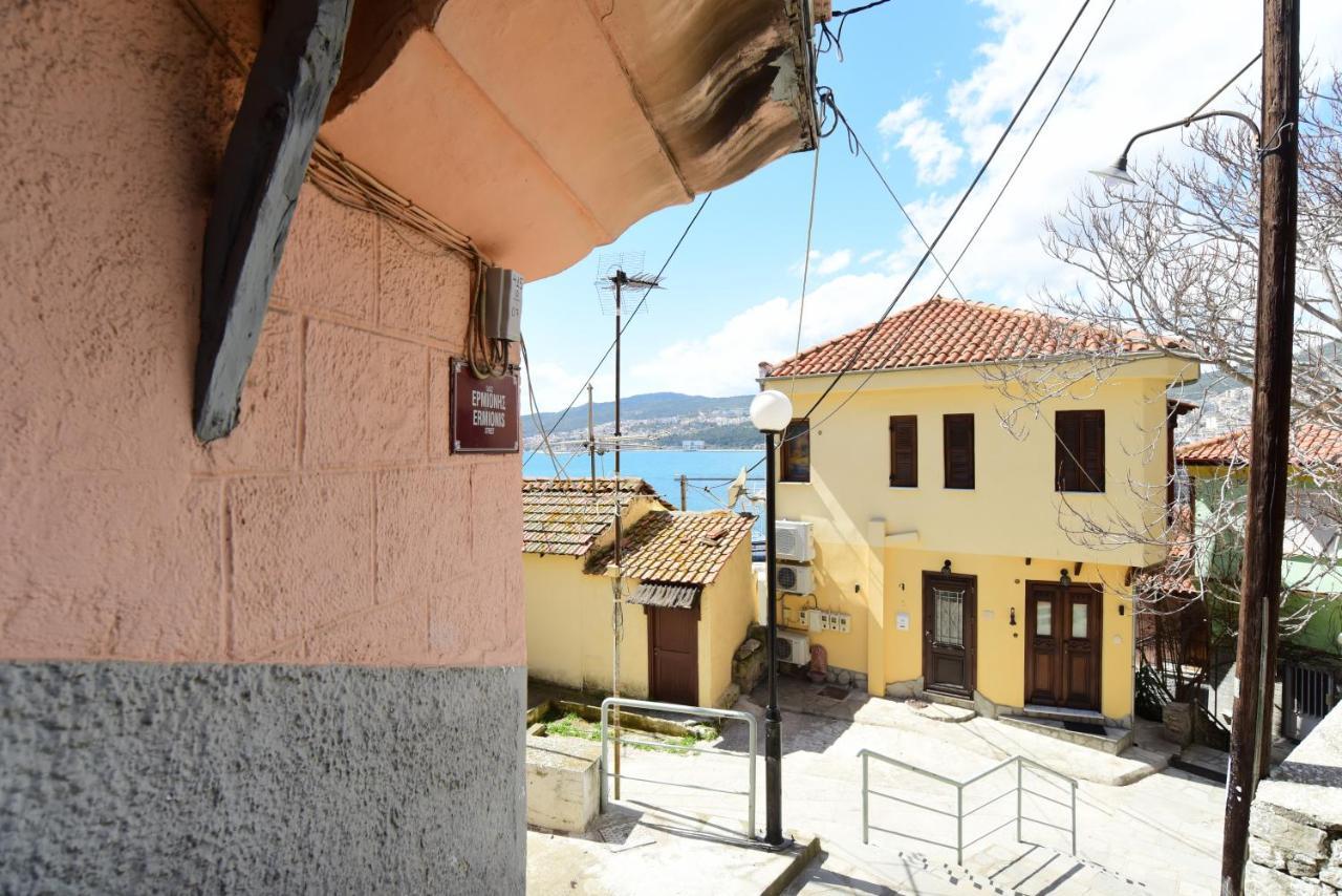 شقة Golden Sea View - Old Town كافالا المظهر الخارجي الصورة